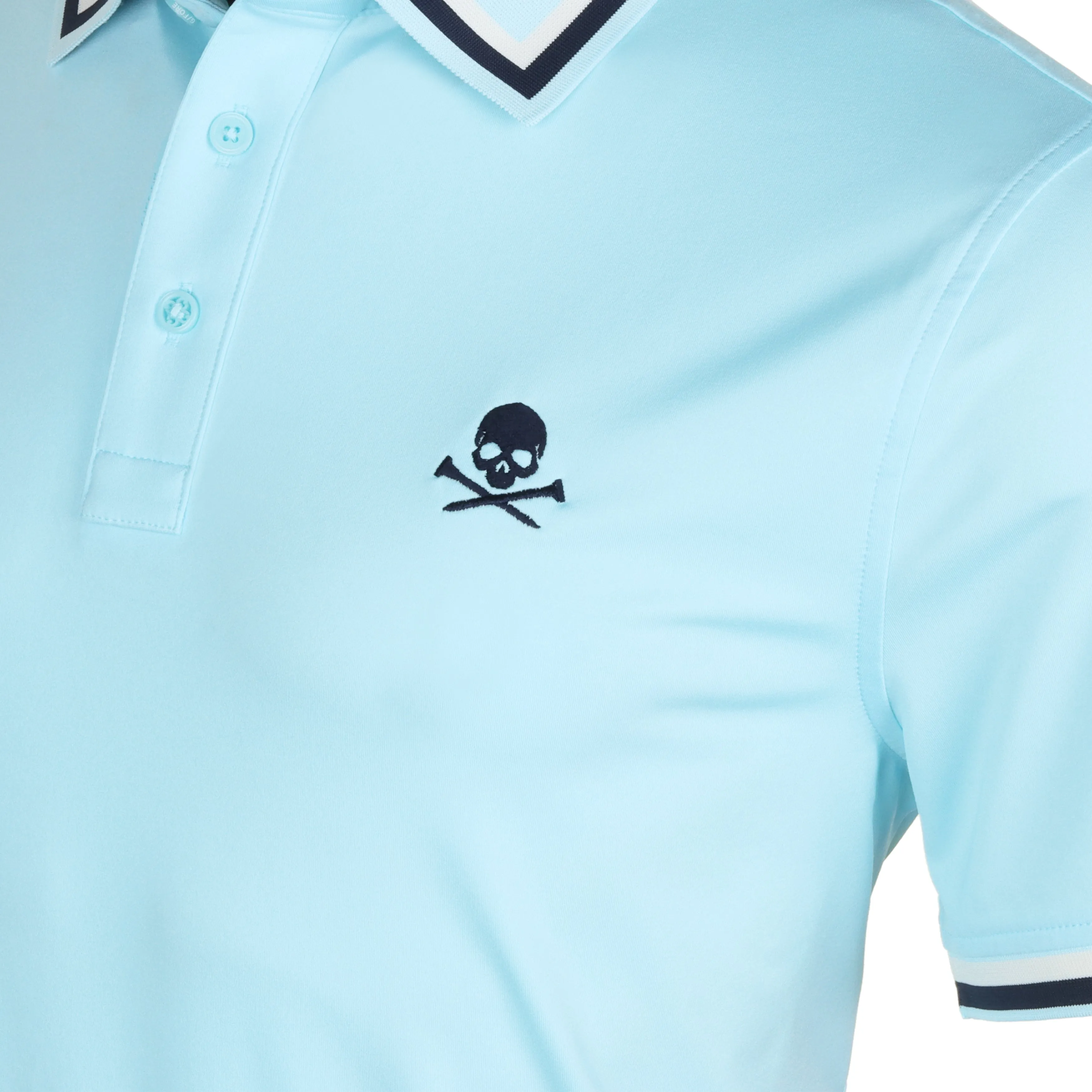 G/FORE G/Tab Essential Tech Jersey Banded Polo Shirt