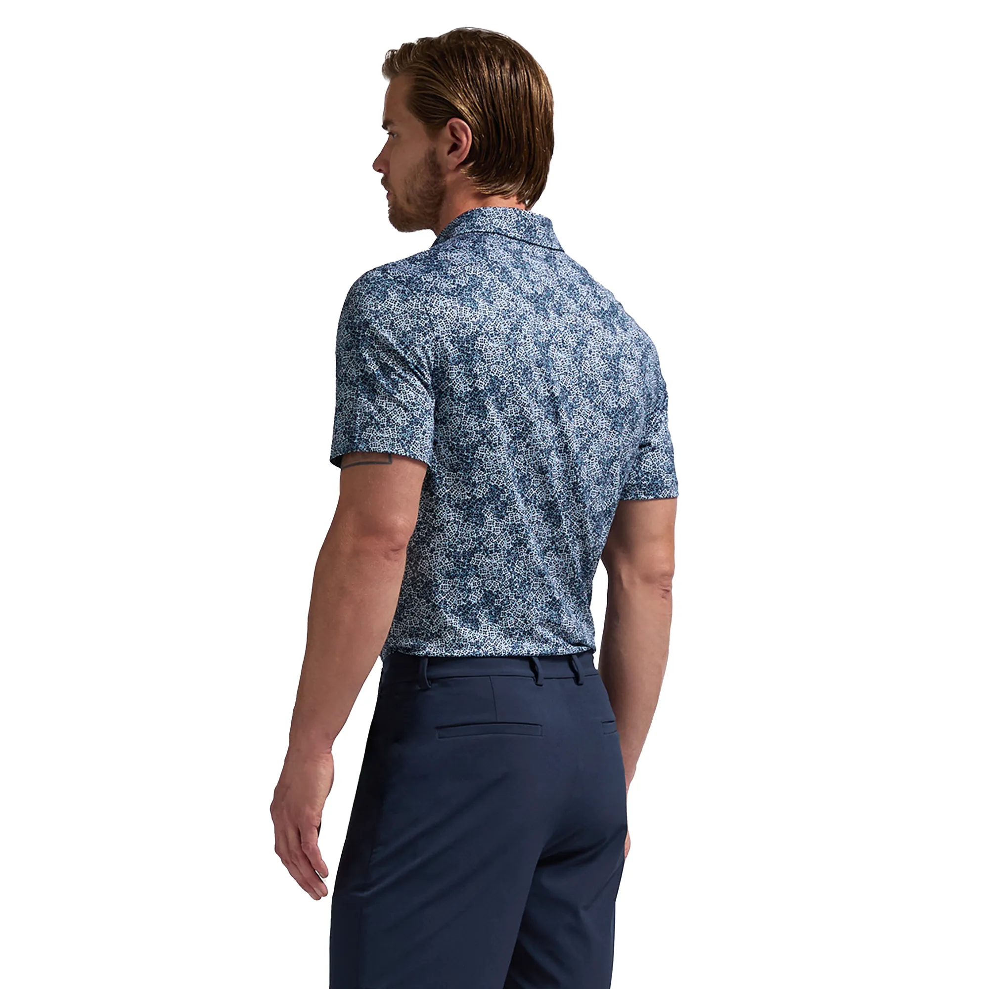 G/FORE Hydrangea Tech Jersey Polo Shirt