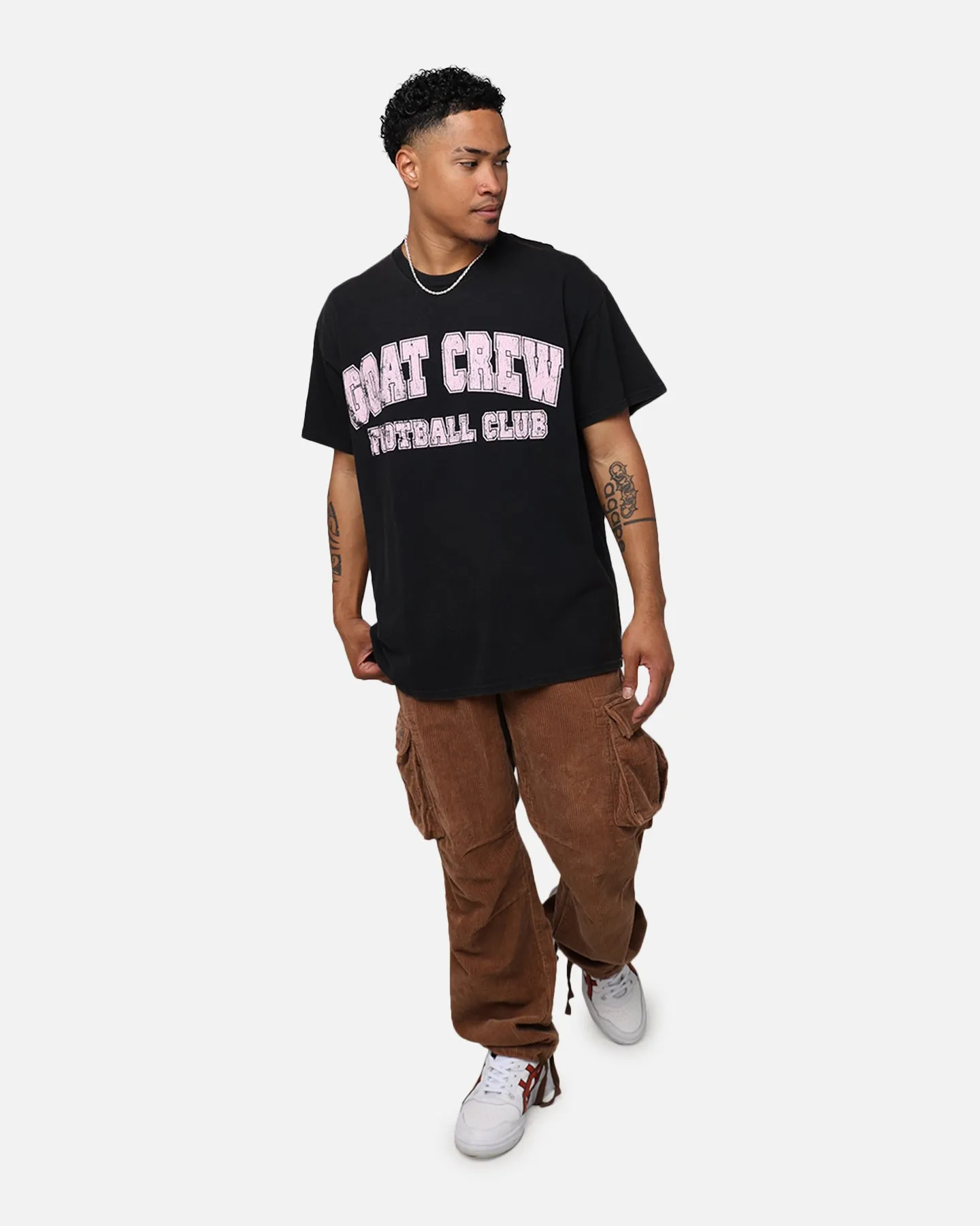 Goat Crew Football Club 10 T-Shirt Black Wash
