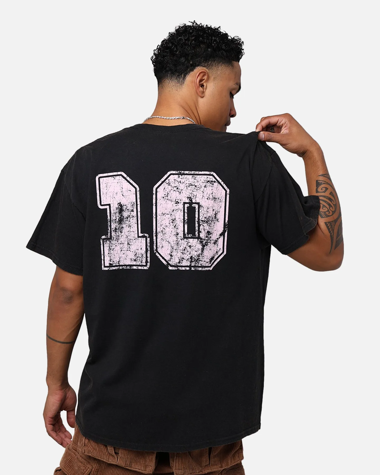 Goat Crew Football Club 10 T-Shirt Black Wash