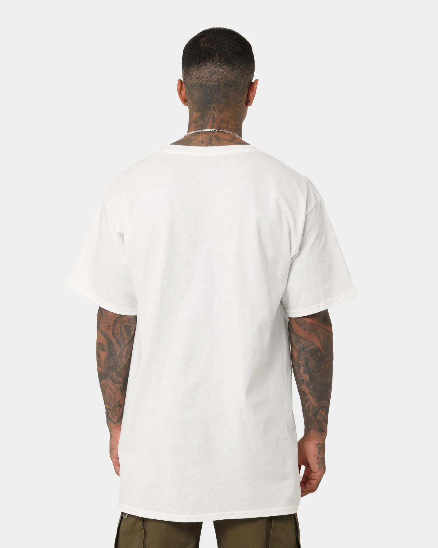 Goat Crew Ricky Bobby Racing T-Shirt White