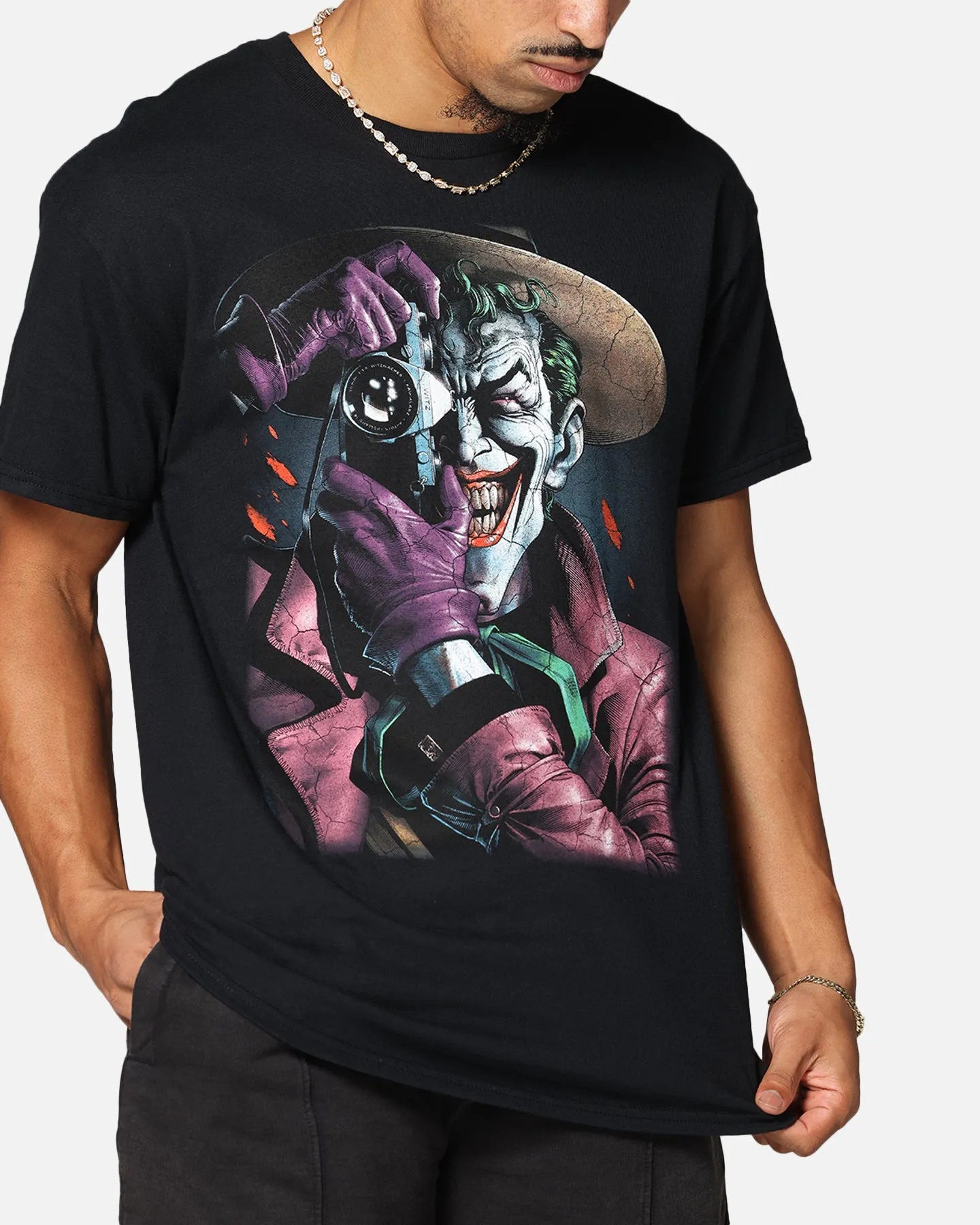 Goat Crew X DC Batman The Killing Joke T-Shirt Black