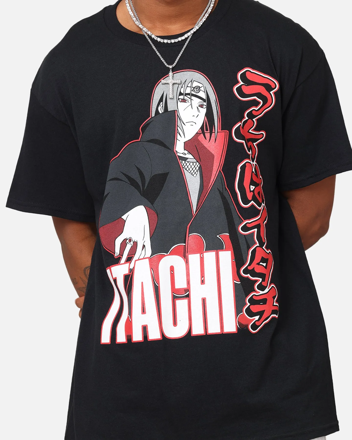 Goat Crew X Naruto Itachi Vintage T-Shirt Black