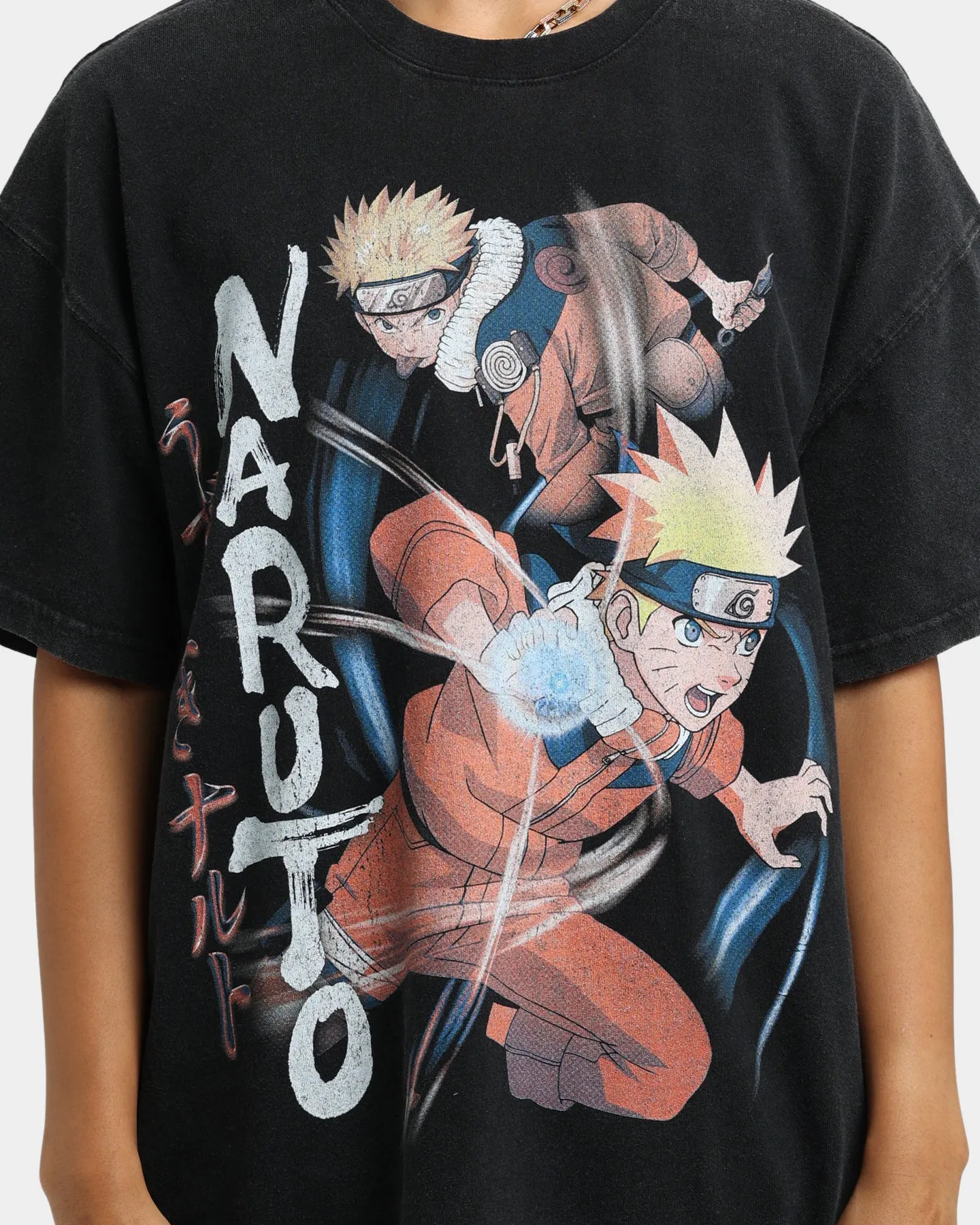 Goat Crew X Naruto Naruto Premium Vintage T-Shirt Vintage Black