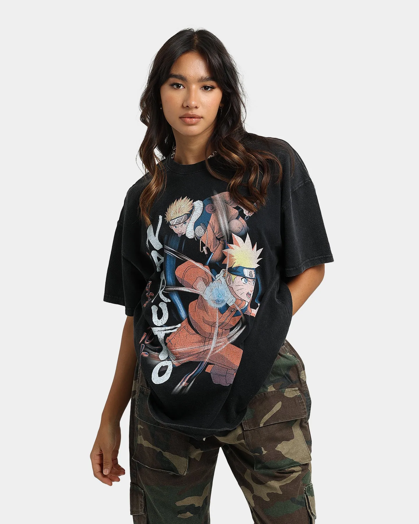 Goat Crew X Naruto Naruto Premium Vintage T-Shirt Vintage Black
