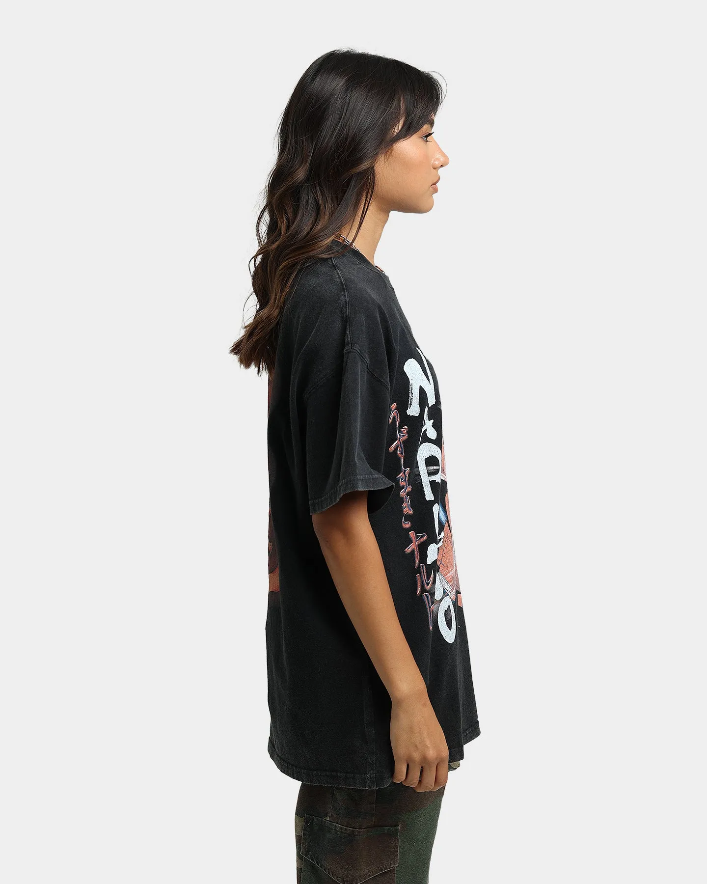 Goat Crew X Naruto Naruto Premium Vintage T-Shirt Vintage Black