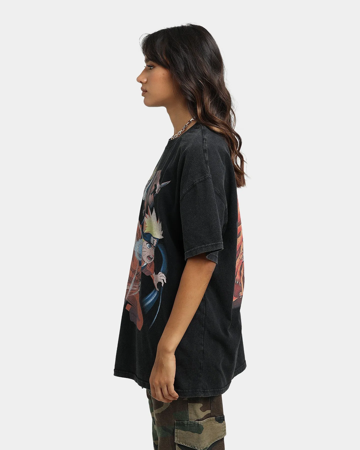 Goat Crew X Naruto Naruto Premium Vintage T-Shirt Vintage Black
