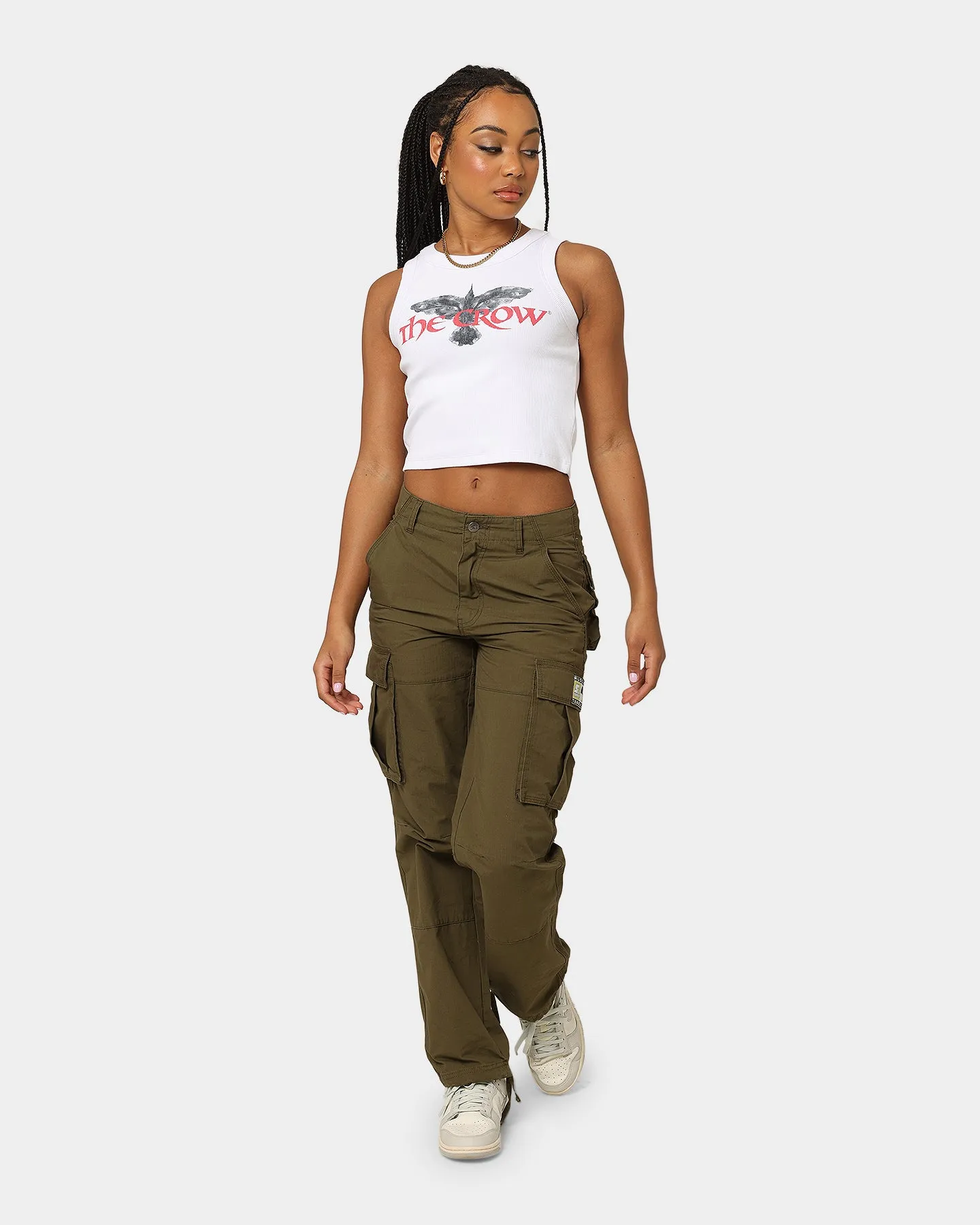 Goat Crew X The Crow Women's The Crow Tank White