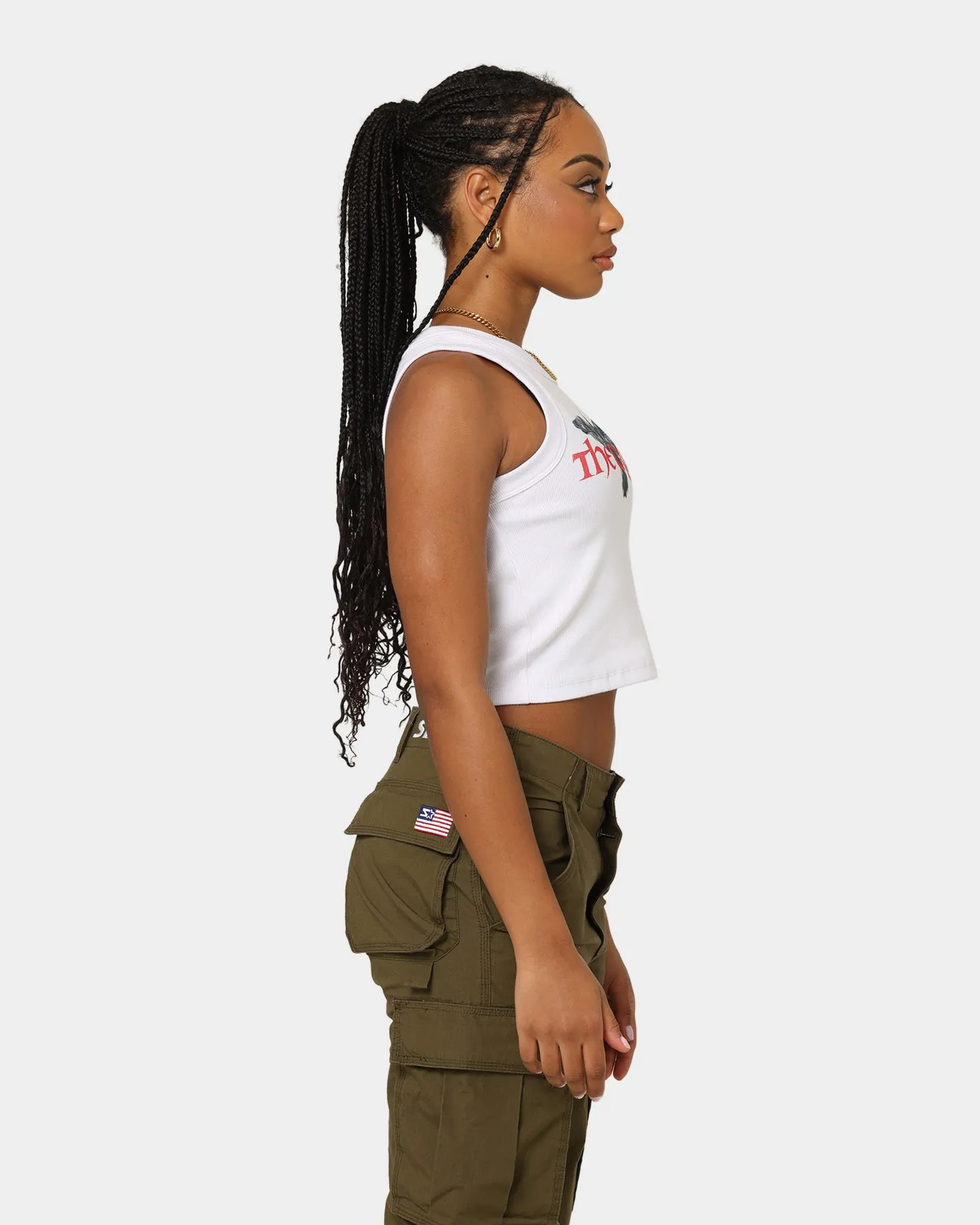 Goat Crew X The Crow Women's The Crow Tank White