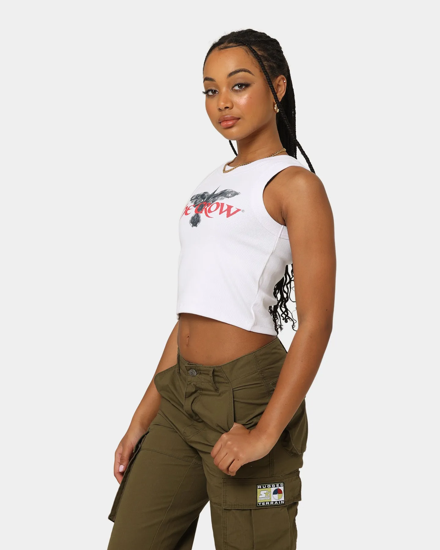 Goat Crew X The Crow Women's The Crow Tank White
