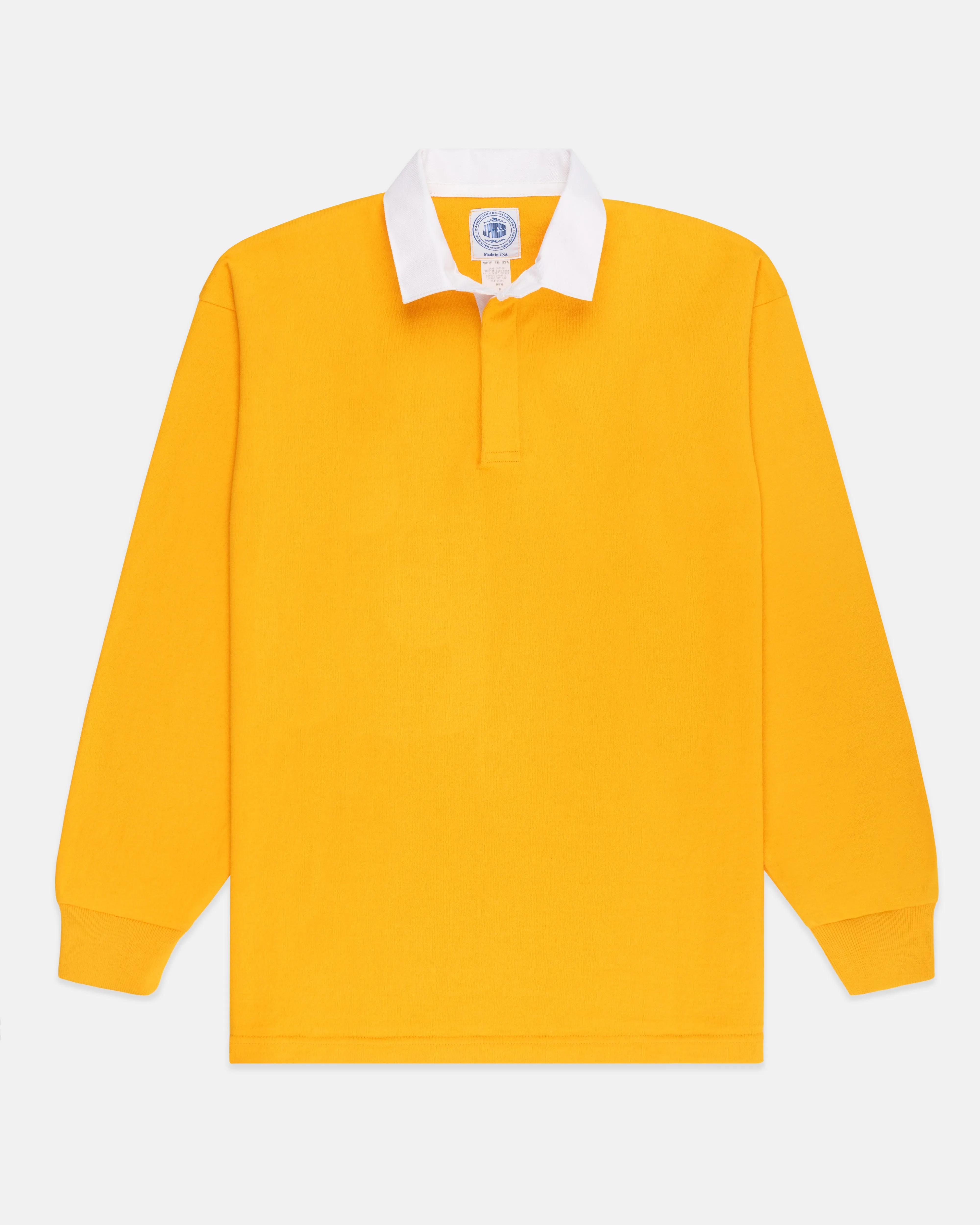GOLD SOLID RUGBY SHIRT