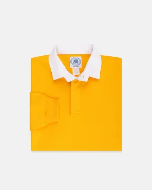 GOLD SOLID RUGBY SHIRT