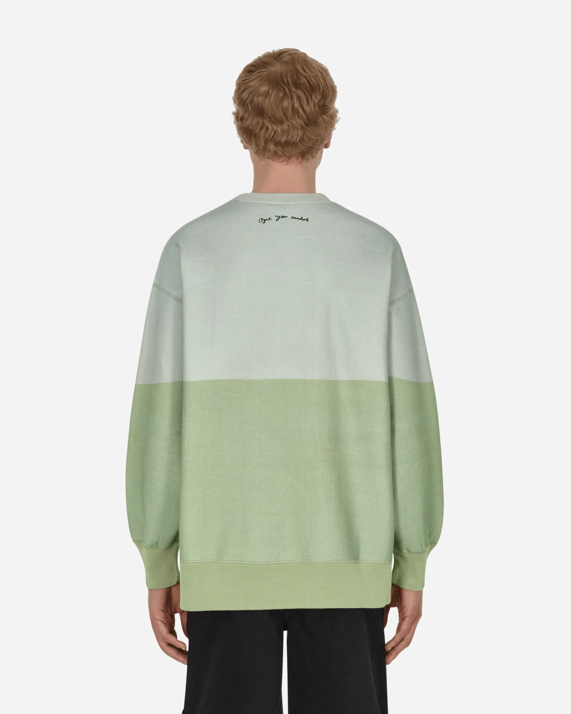 Graphic Crewneck Sweatshirt Green