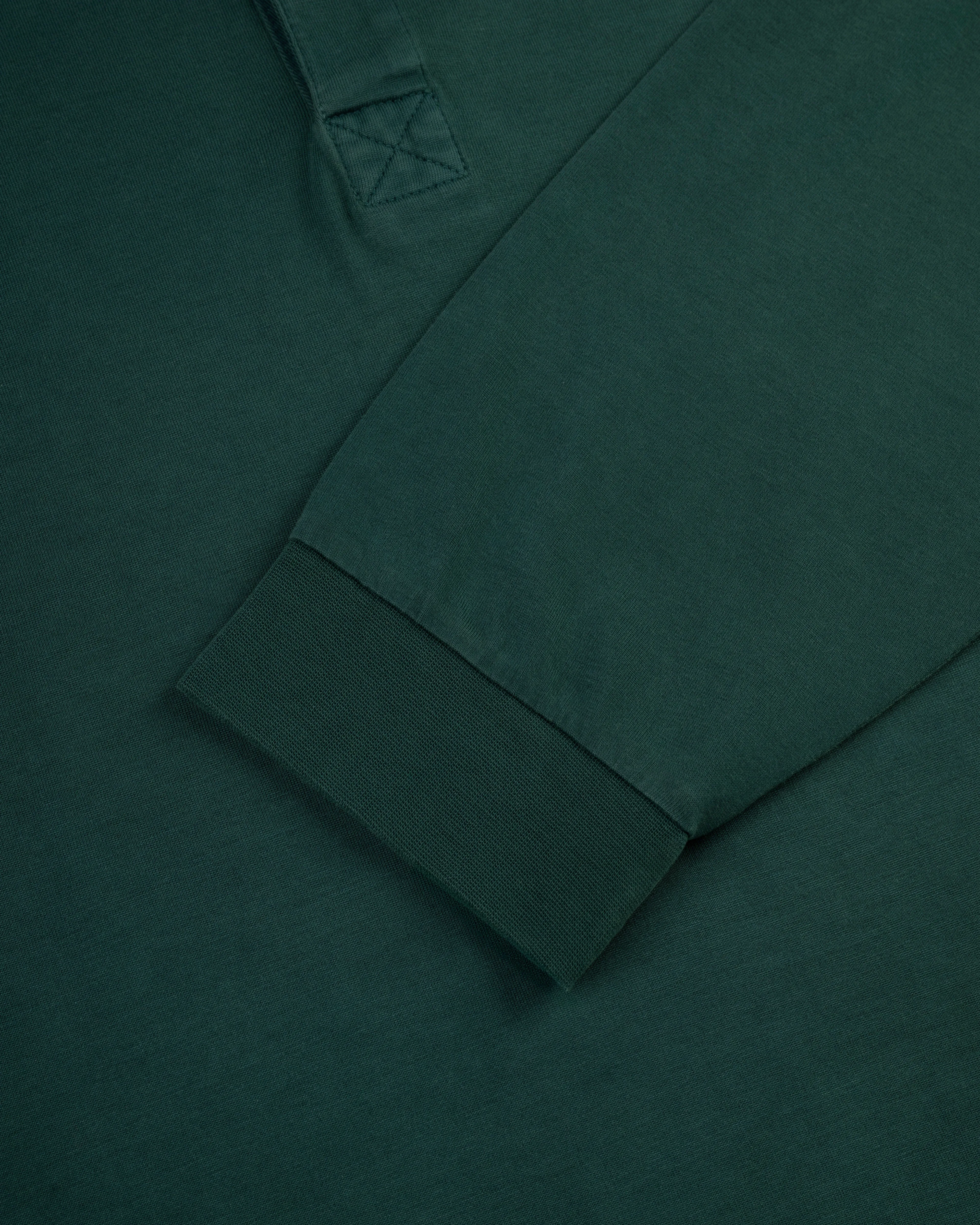 GREEN SOLID RUGBY SHIRT