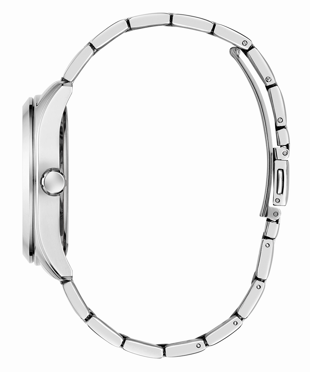 GUESS Ladies Silver Tone Multi-function Watch
