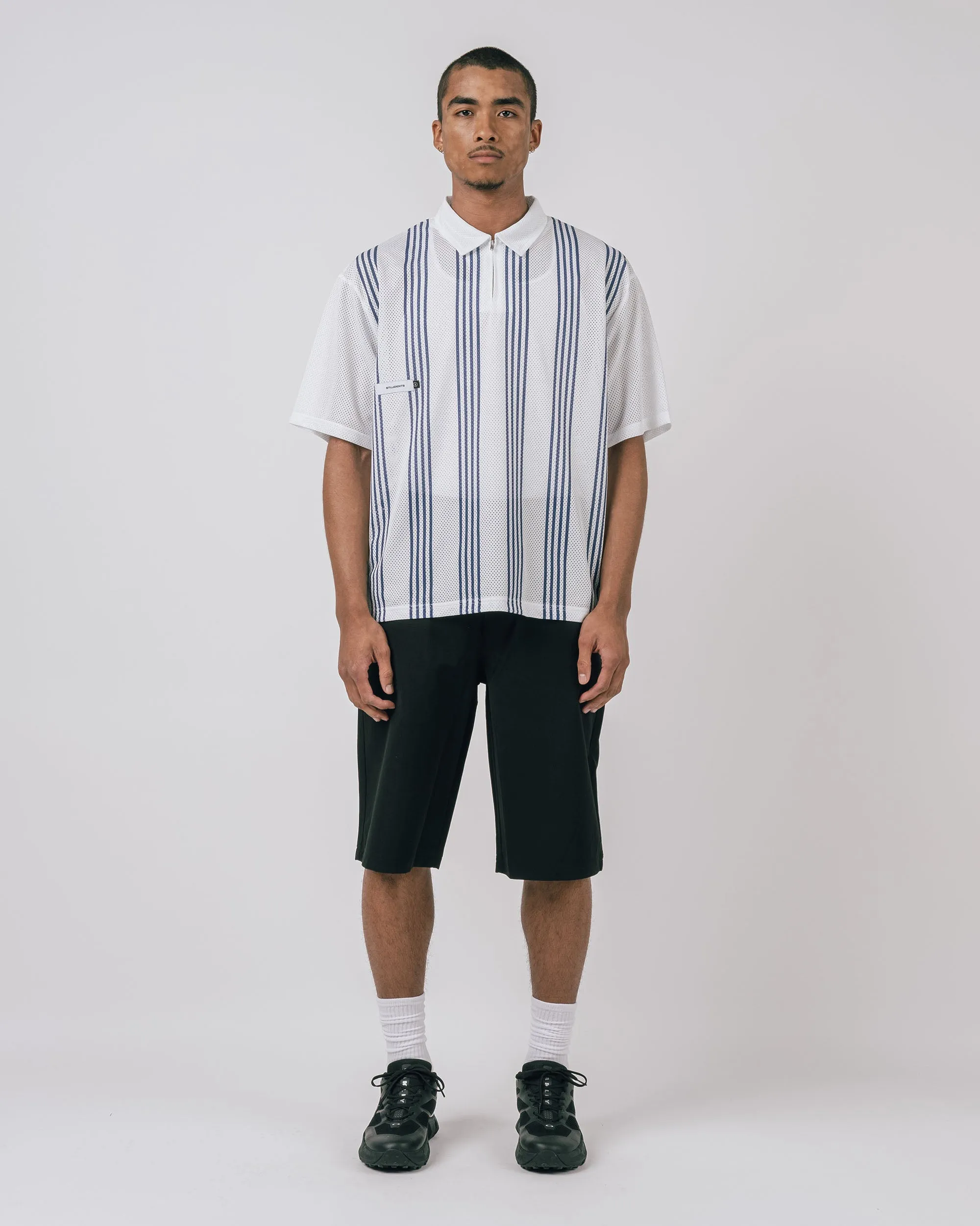 Howards S/S Mesh Zip Polo
