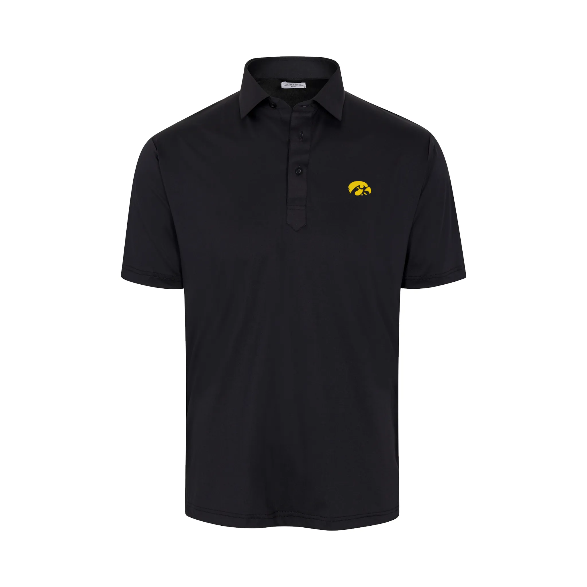Iowa Featherweight Flex Polo Black