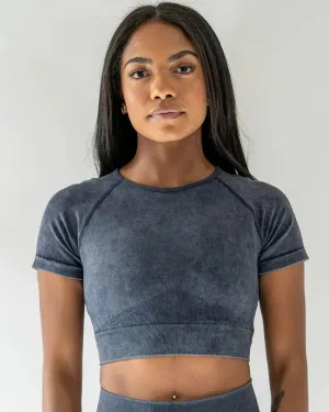 Iron Pulse Luxe Crop (Grey) *FINAL SALE*