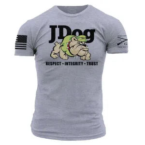 JDog T-Shirt - Heather Grey