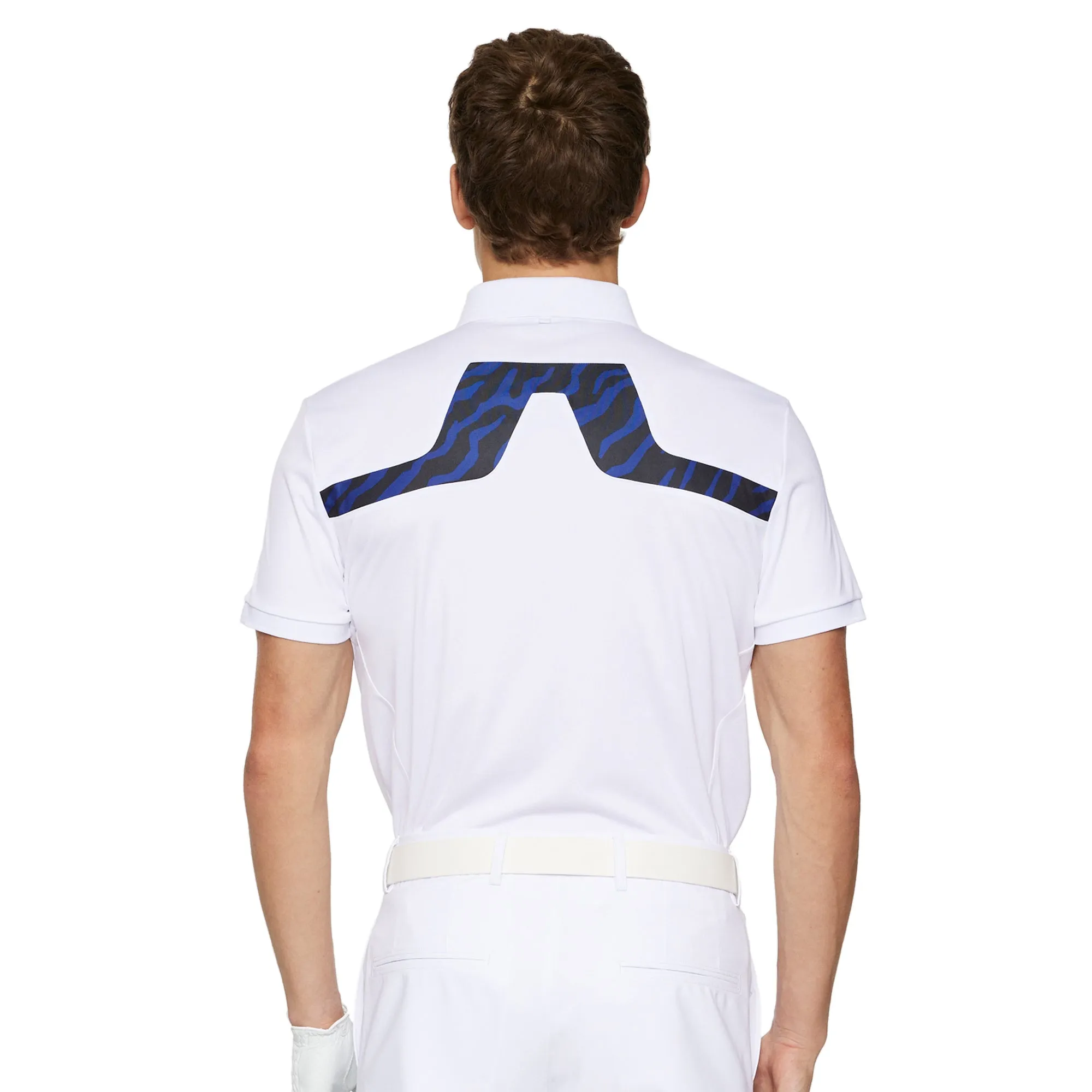 J.Lindeberg Golf KV Print Polo Shirt SS25