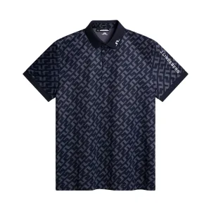 J.Lindeberg Golf Tour Tech Print Polo Shirt FW24