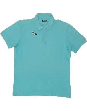 KAPPA Mens Polo Shirt XL Blue Cotton