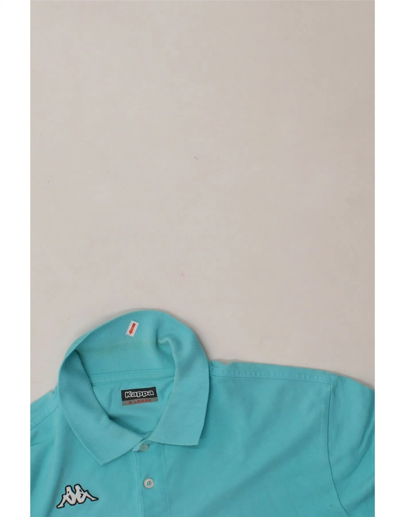 KAPPA Mens Polo Shirt XL Blue Cotton