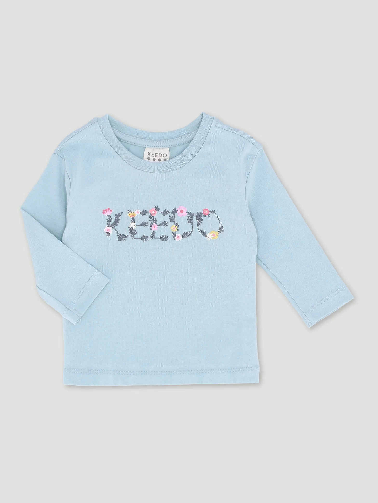 Keedo Baby Girls Long Sleeve Tee