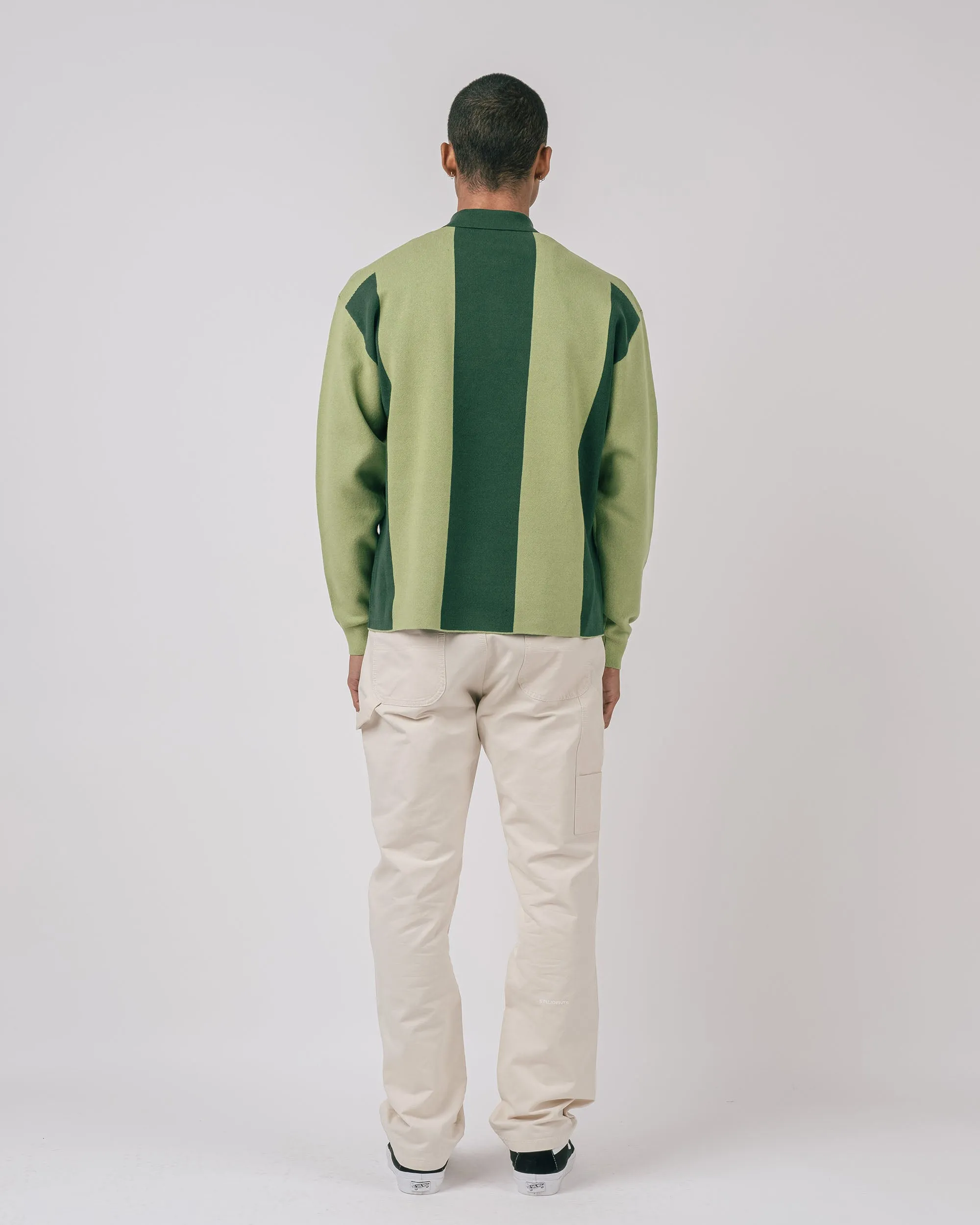 Kenway L/S Knit Polo Sweater