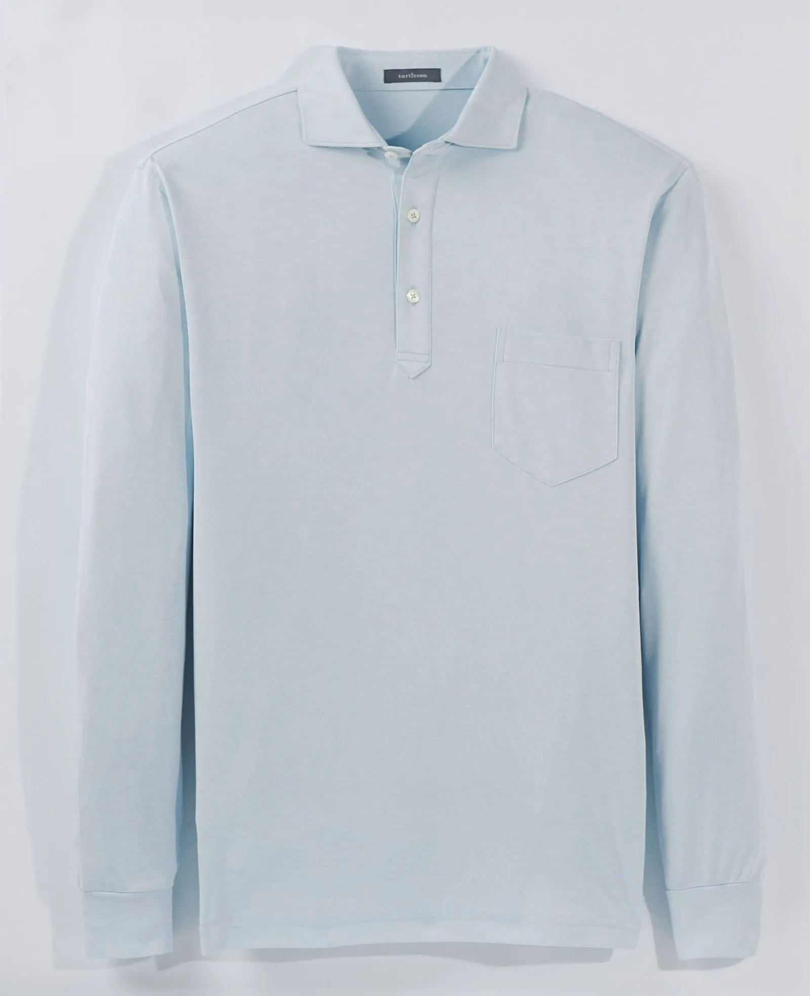 Lester Oxford Performance Polo - Long Sleeve