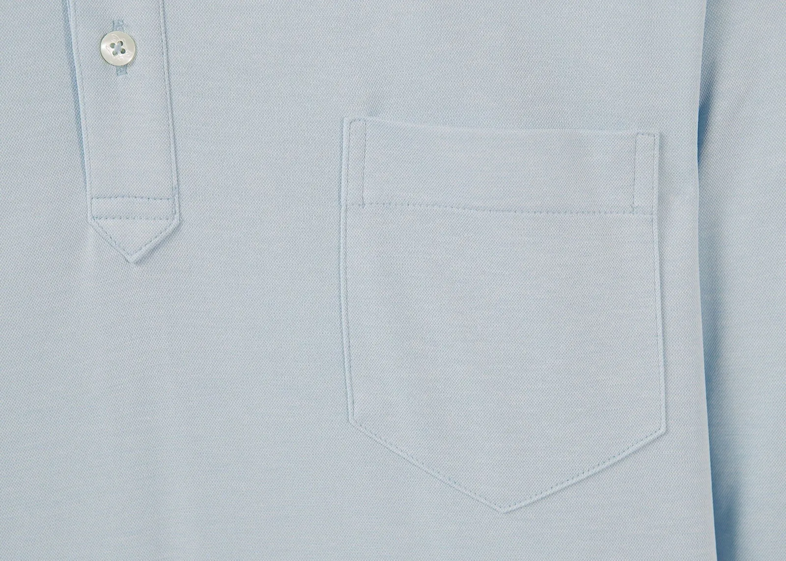 Lester Oxford Performance Polo - Long Sleeve