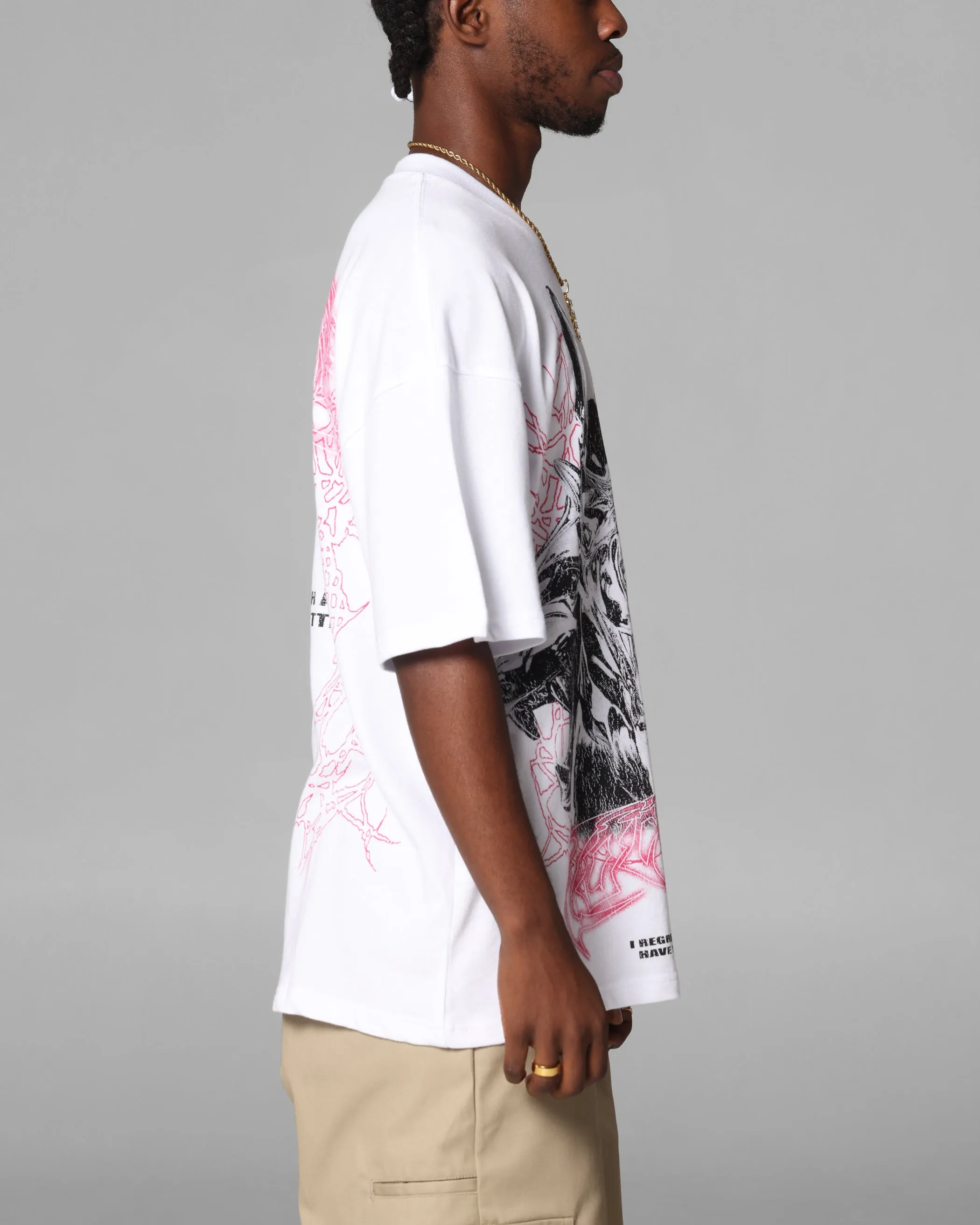 Loiter Dog Pound Vintage T-Shirt White