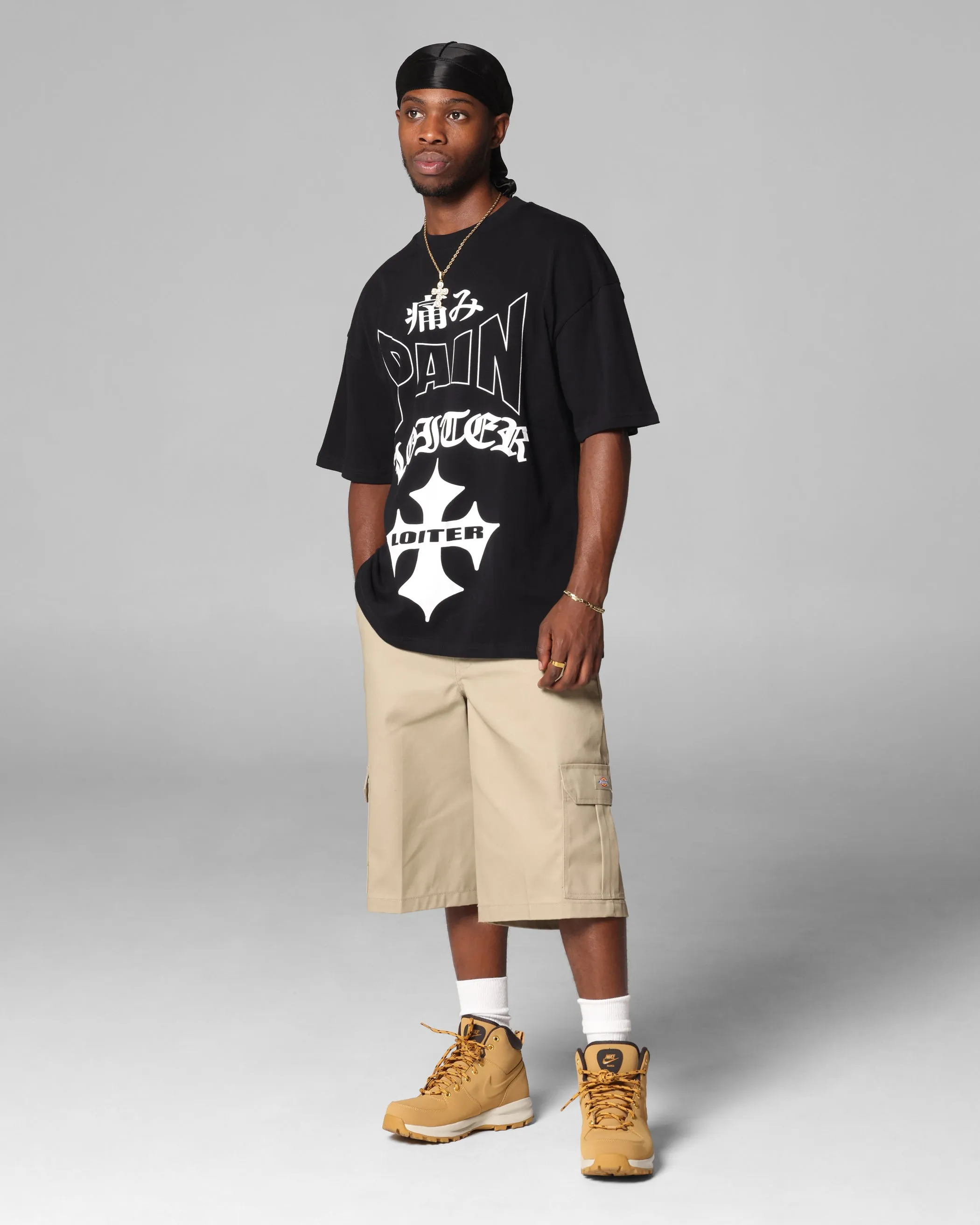 Loiter Ultimate Pain T-Shirt Black
