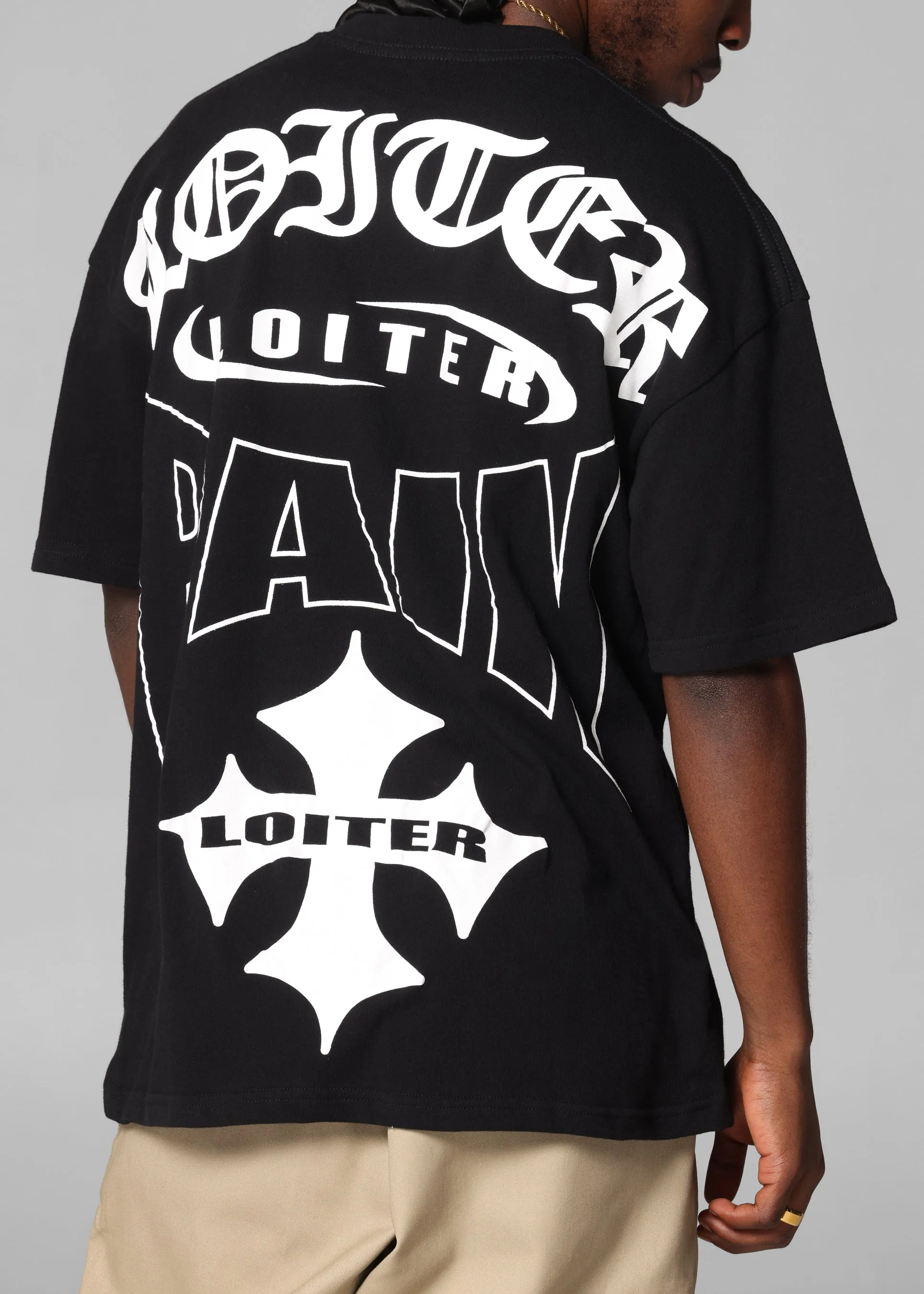 Loiter Ultimate Pain T-Shirt Black