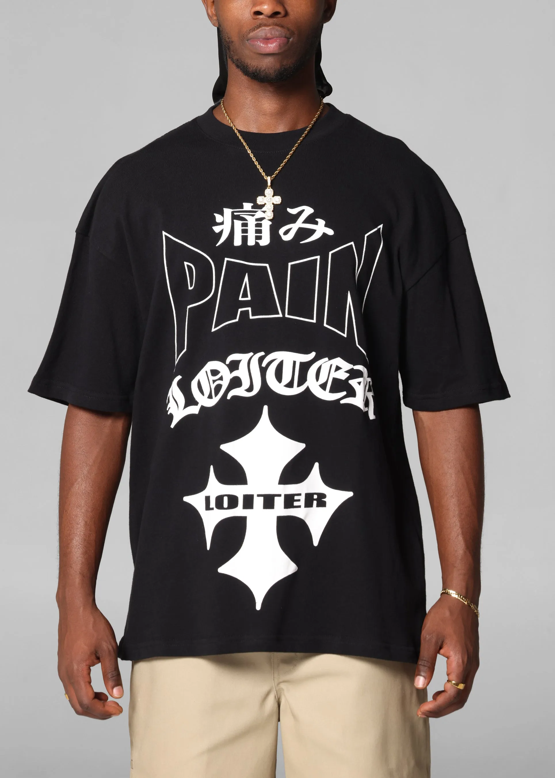 Loiter Ultimate Pain T-Shirt Black