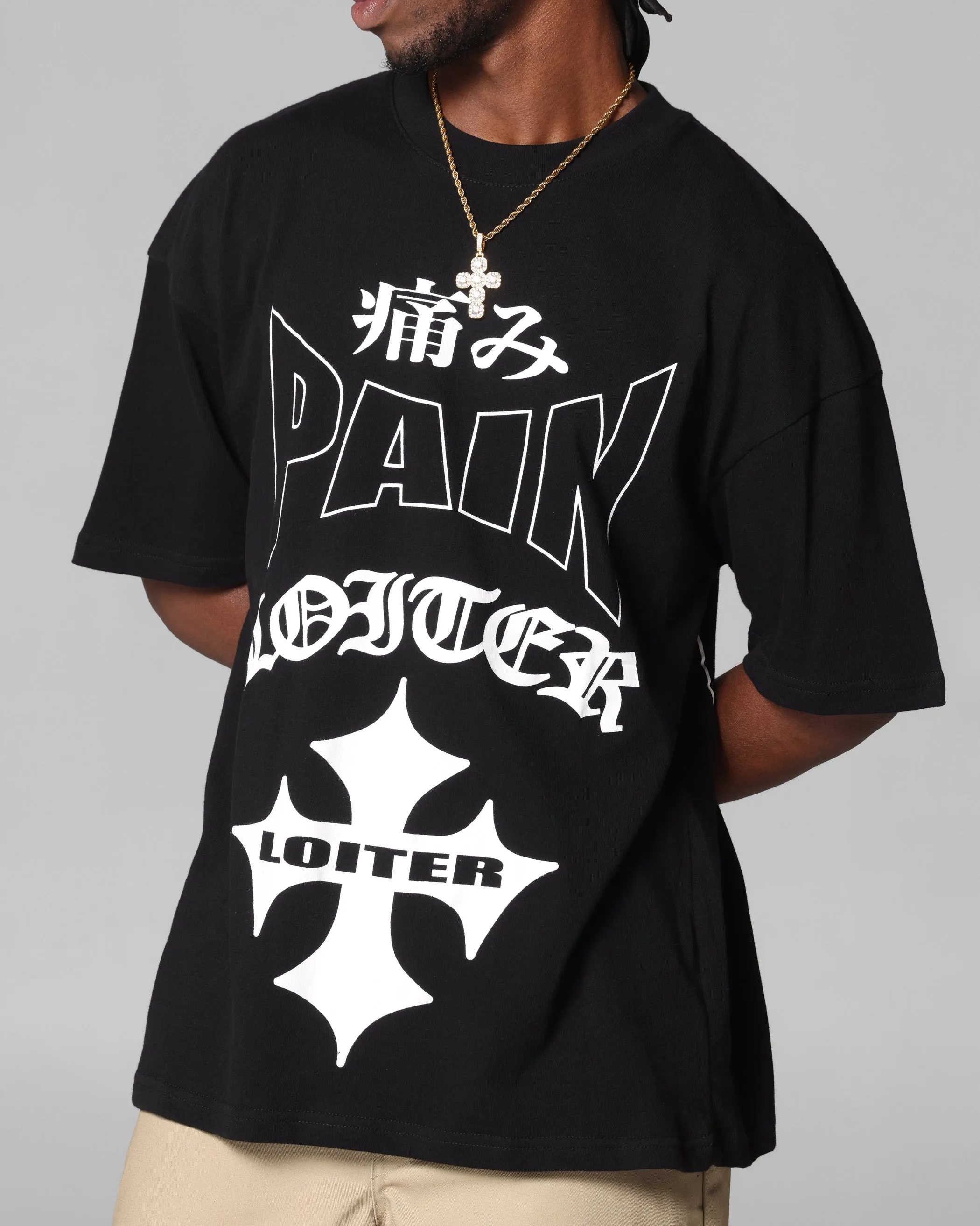 Loiter Ultimate Pain T-Shirt Black