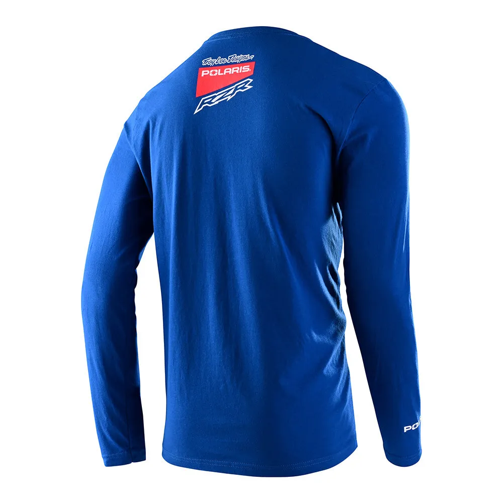 Long Sleeve Tee Polaris Blue / Red