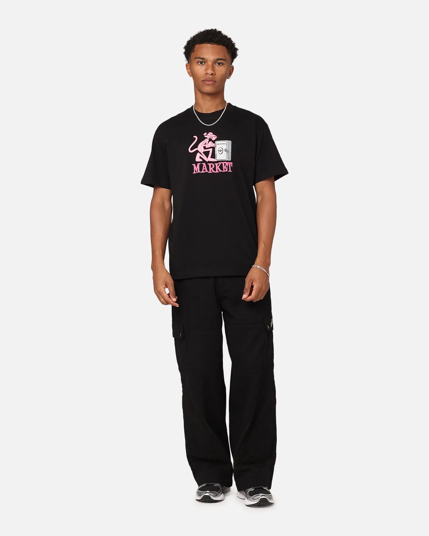 Market Pink Panther Call My Lawyer T-Shirt Black