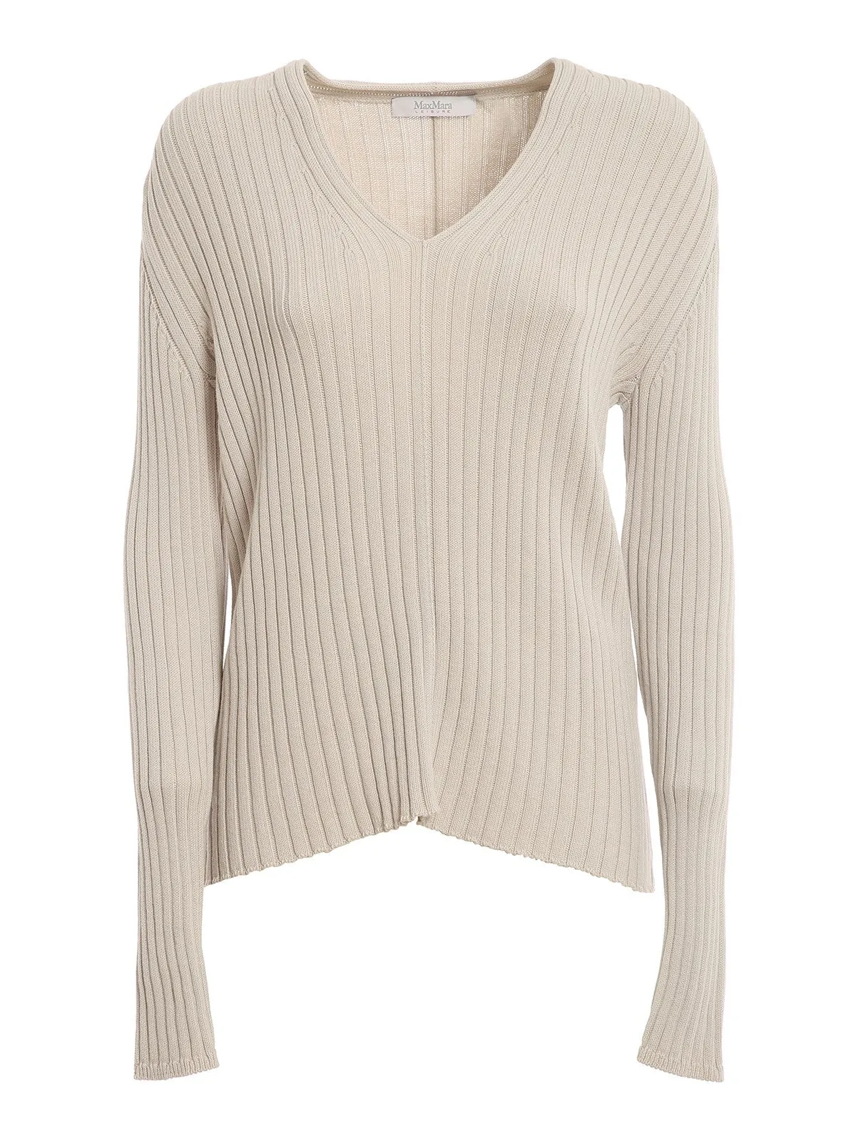 Max Mara V-Neck Long Sleeved Sweater