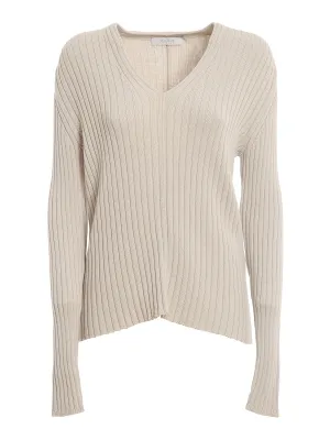 Max Mara V-Neck Long Sleeved Sweater