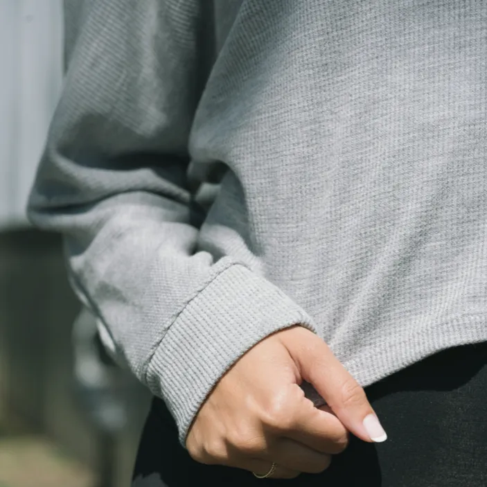 Mellow Long Sleeve - Heather Grey