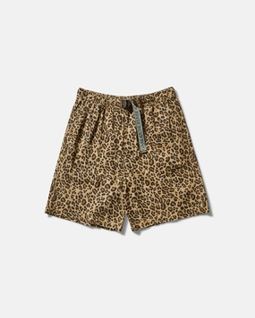 Men's Twill Climber Shorts Leopard