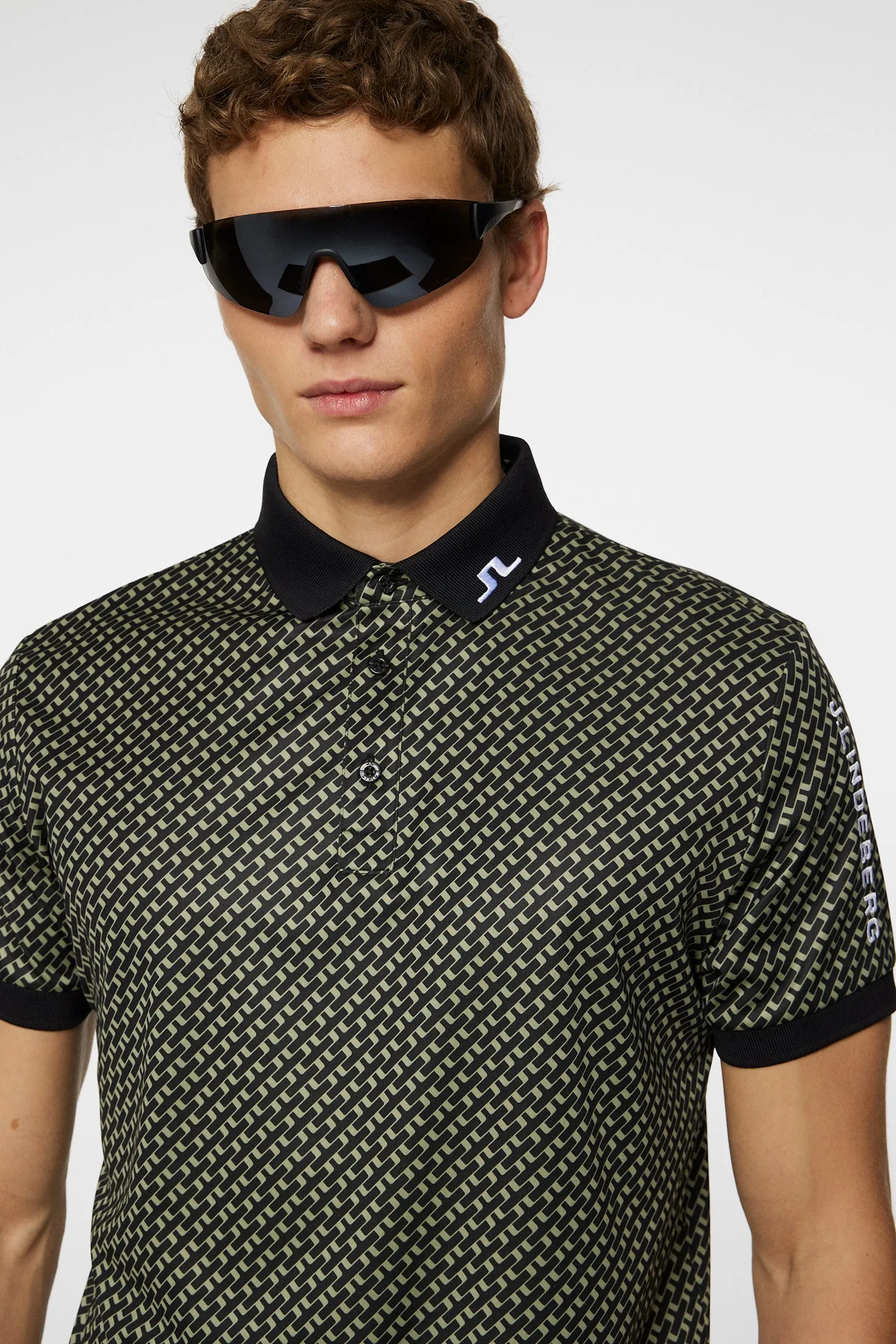 Men's Tour Tech Print Polo