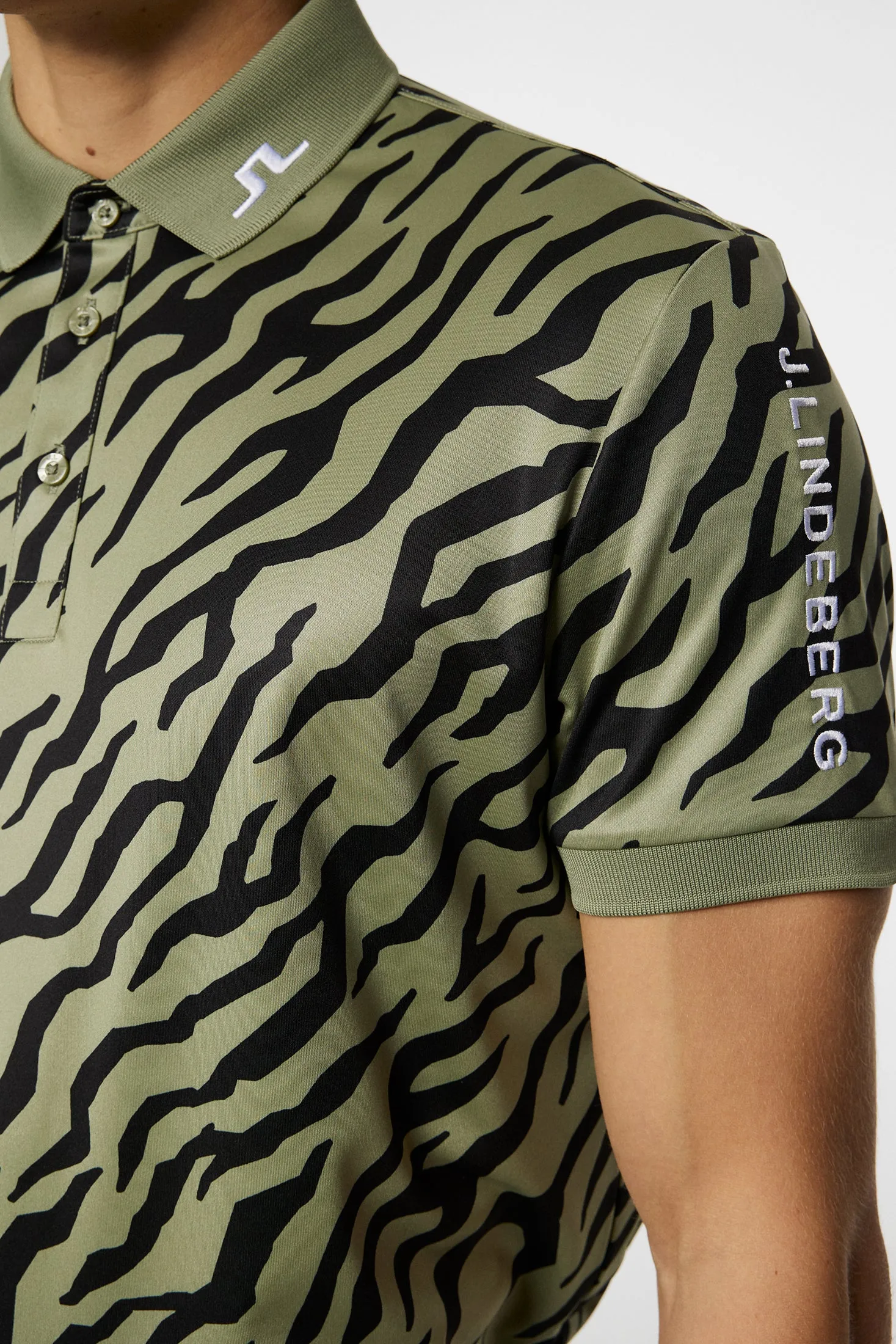 Men's Tour Tech Print Polo
