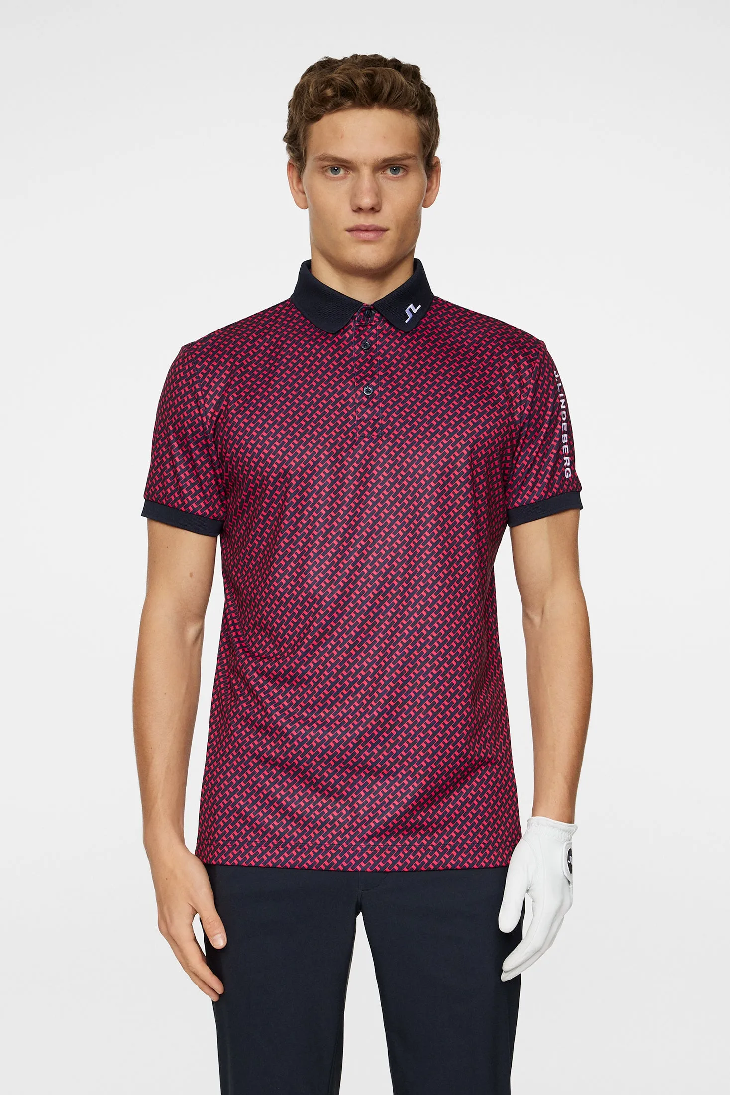 Men's Tour Tech Print Polo