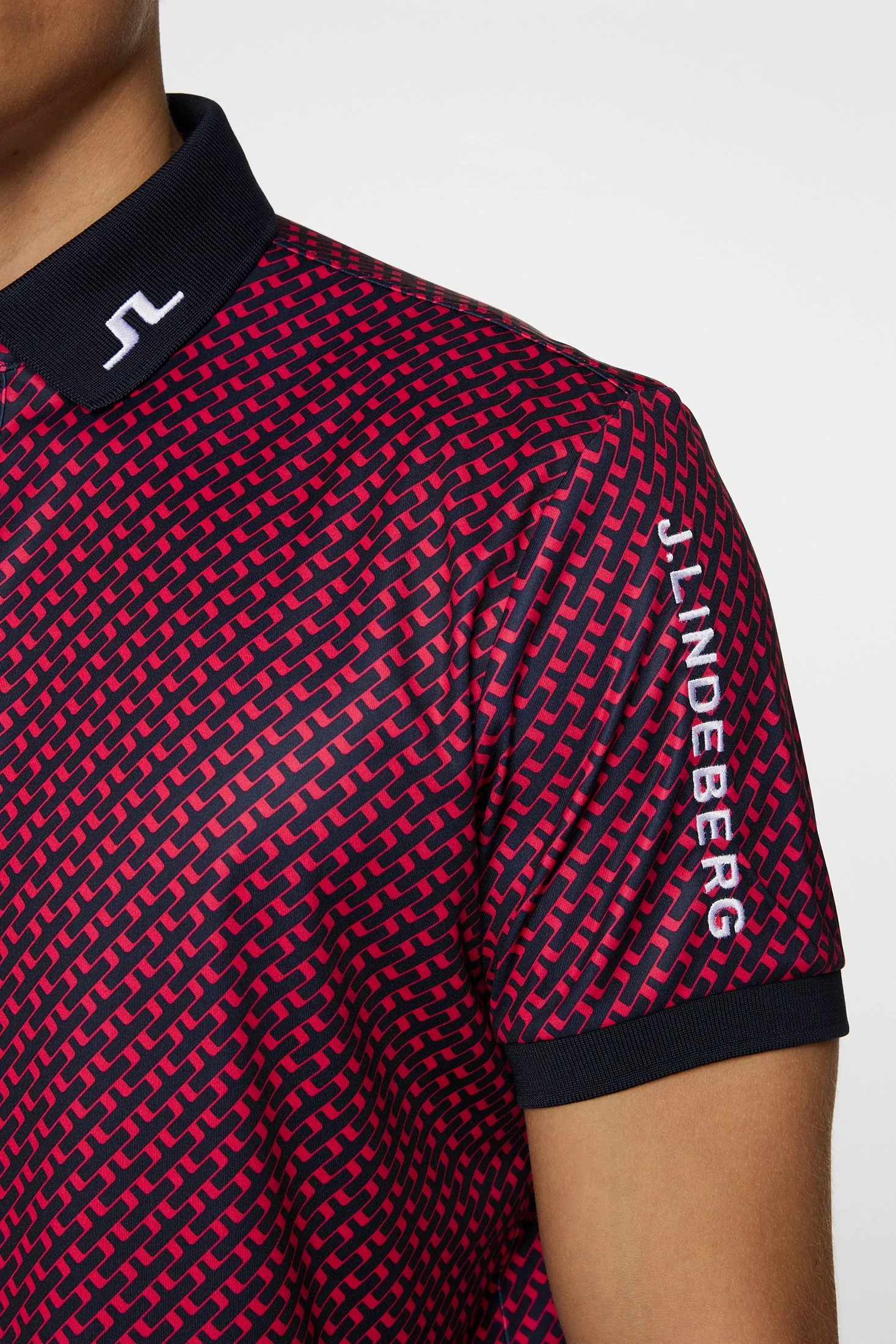 Men's Tour Tech Print Polo