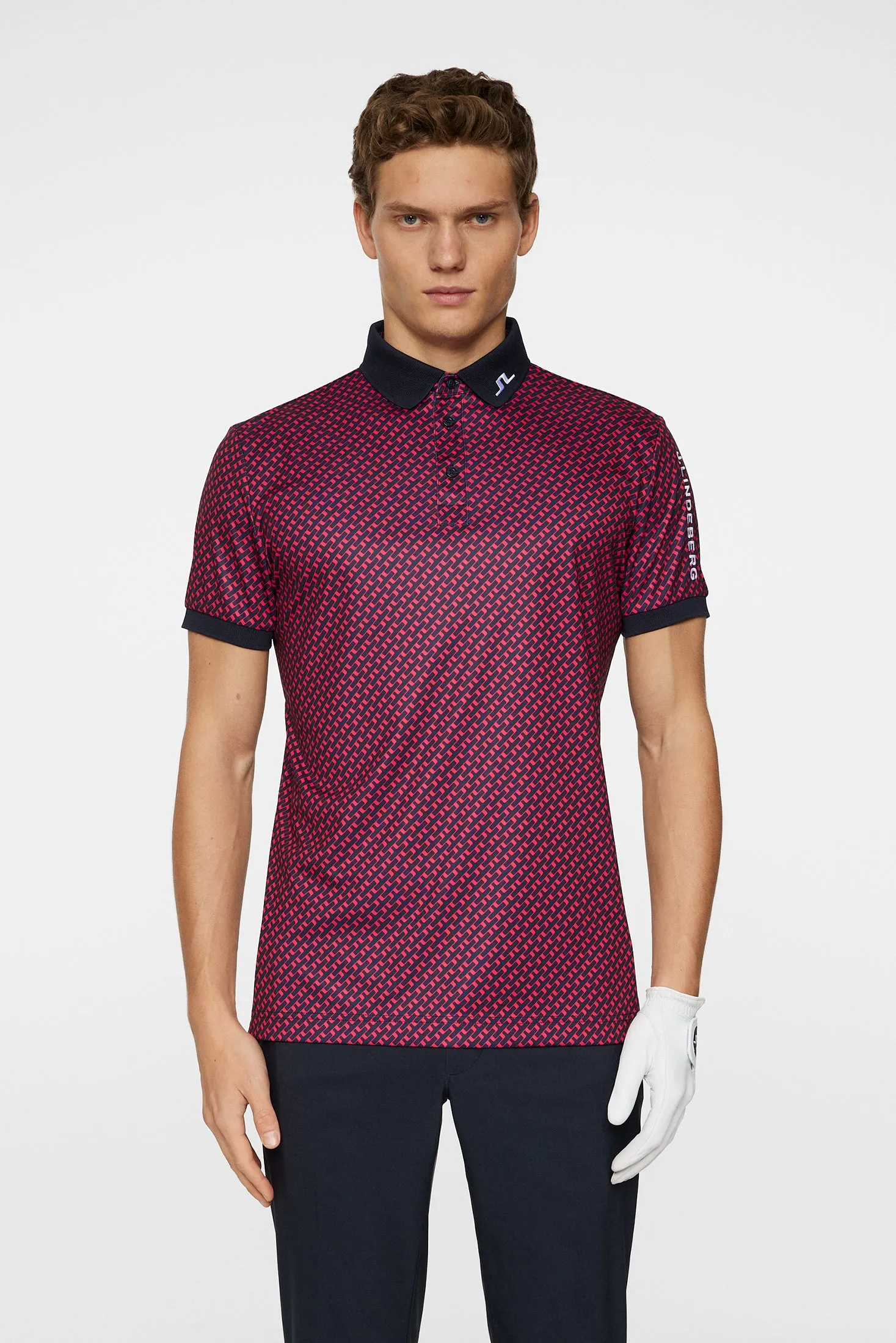 Men's Tour Tech Print Polo