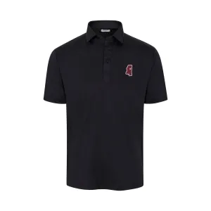 Mississippi State Featherweight Flex Polo Black