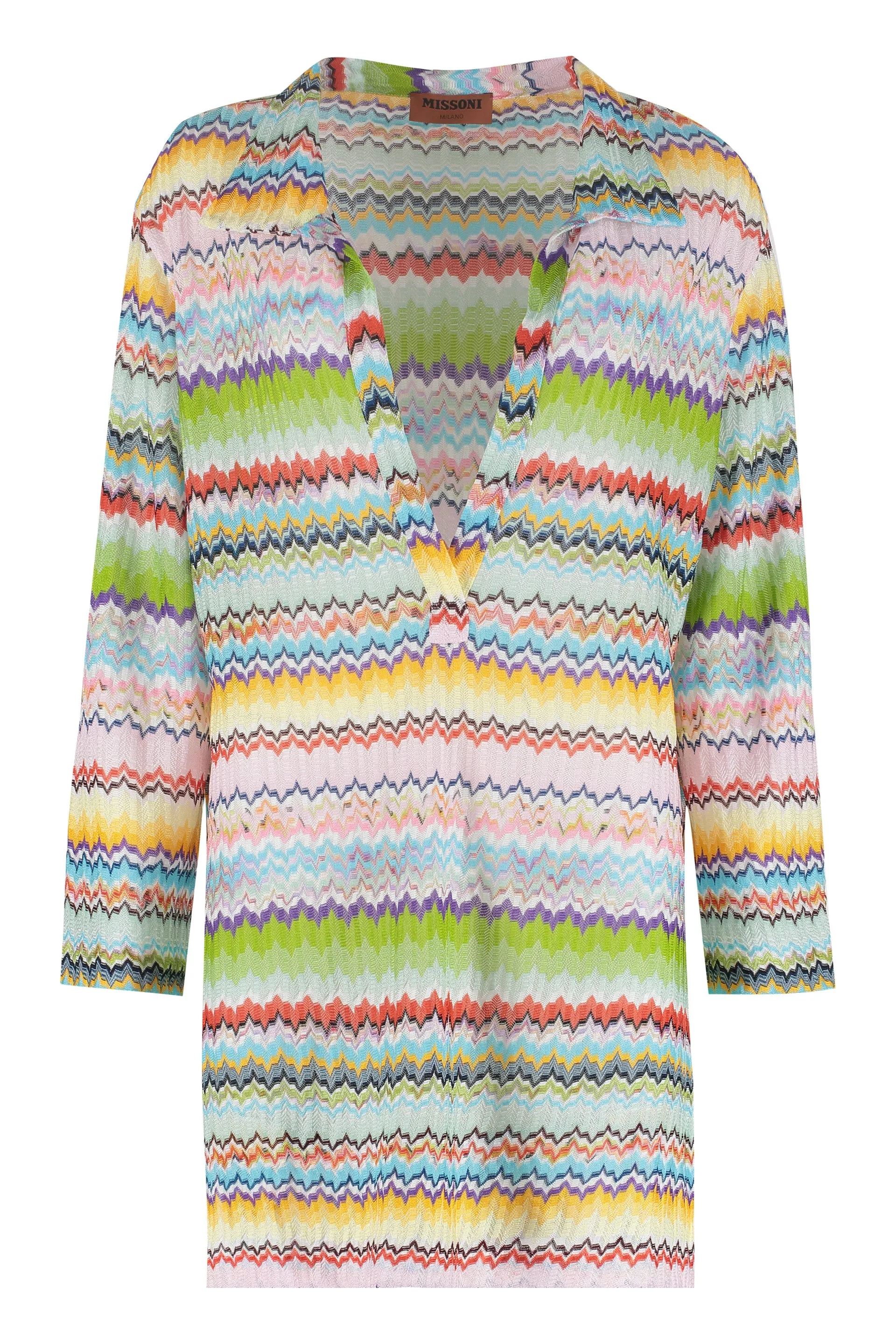 Missoni Zig-Zag V-Neck Tunic