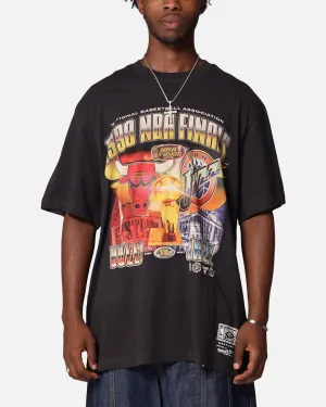 Mitchell & Ness Chicago Bulls Vs. Utah Jazz 1998 Legendary Finals T-Shirt Faded Black